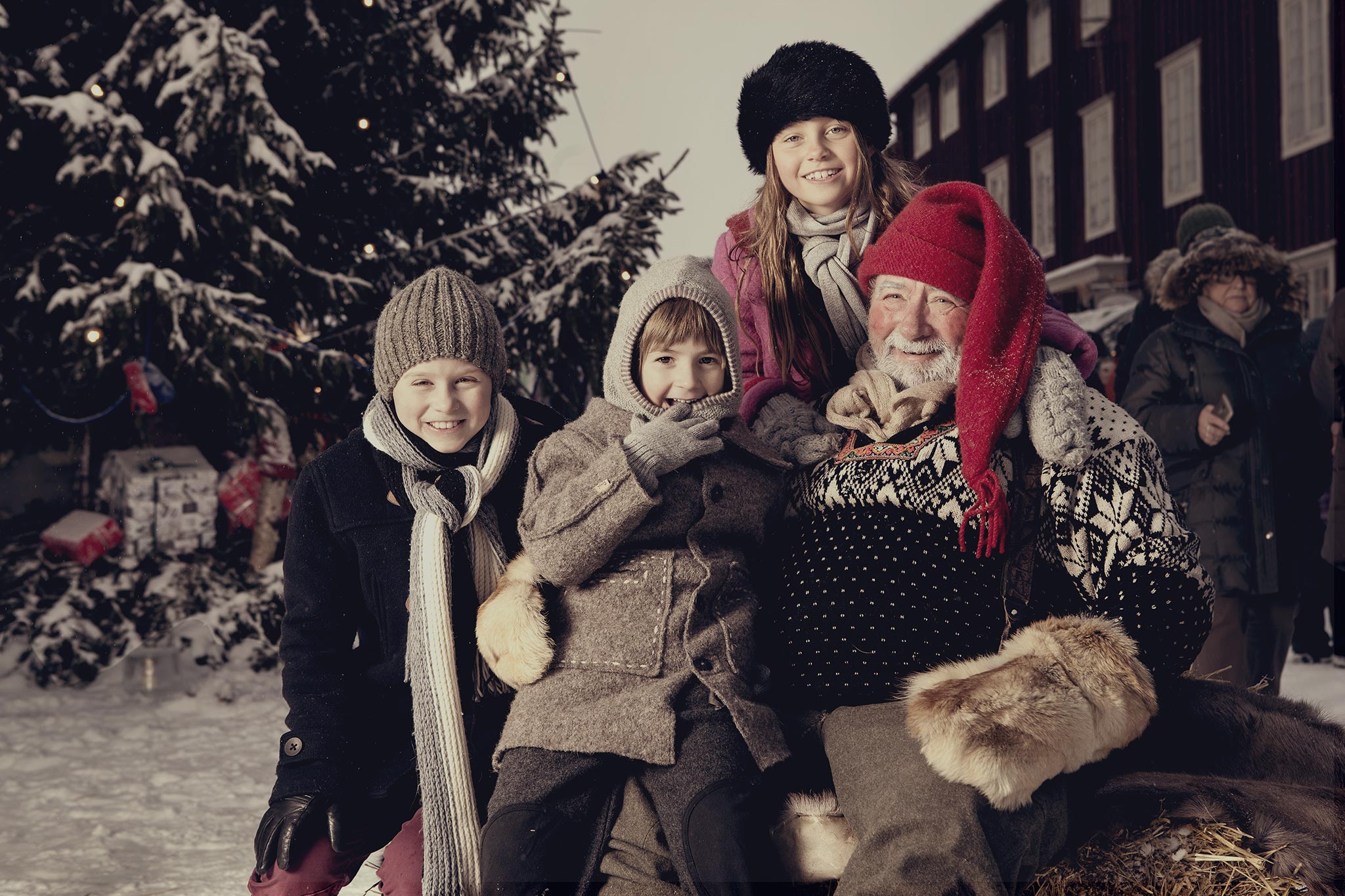 Julemarked på Røros. Foto: Tom Gustavsen