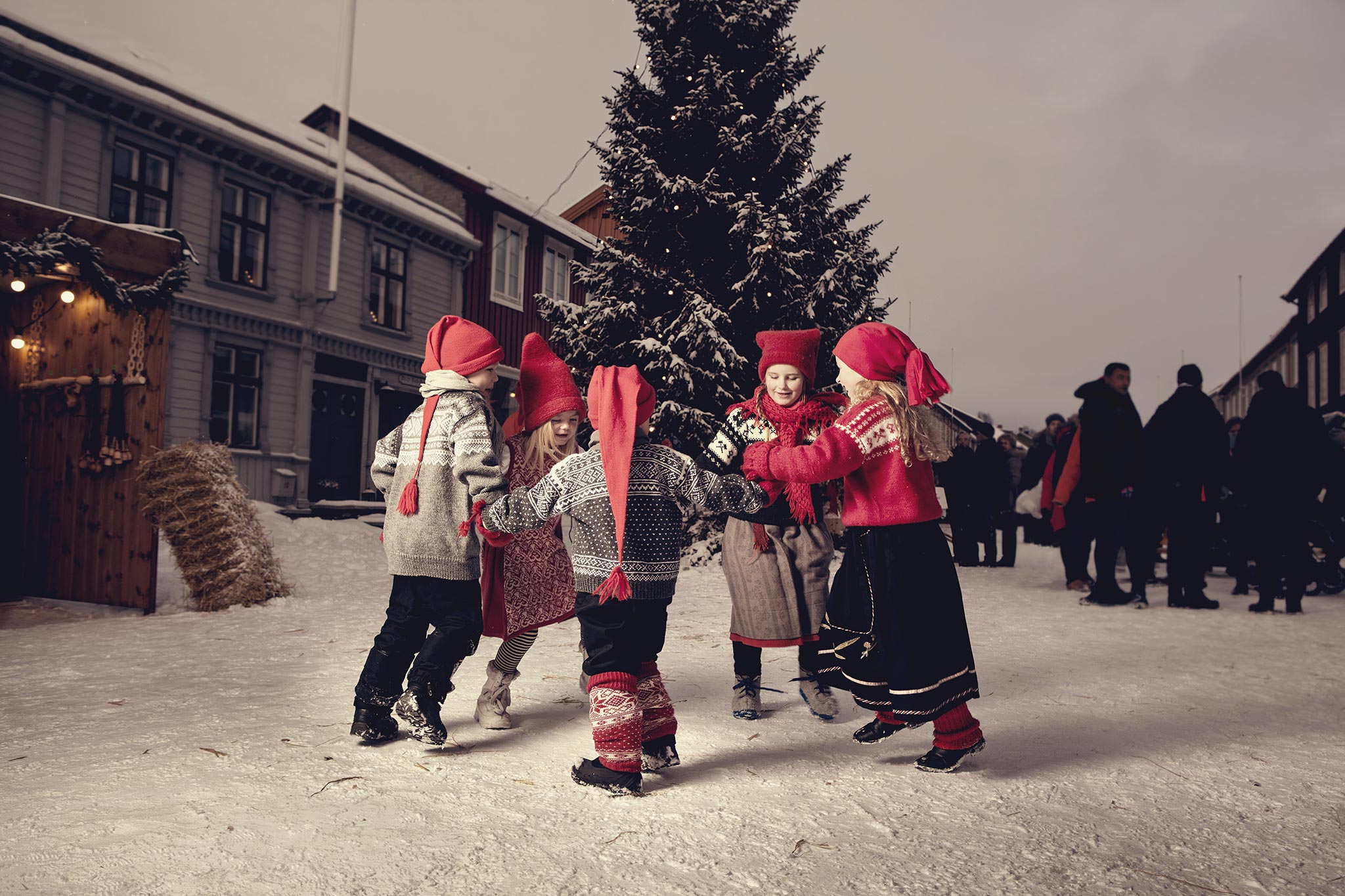 Julemarked på Røros. Foto: Tom Gustavsen