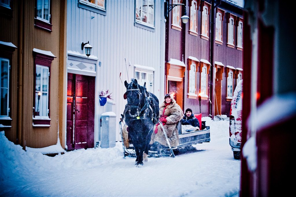 Kanefart på Røros. Foto: Thomas Rasmus Skaug