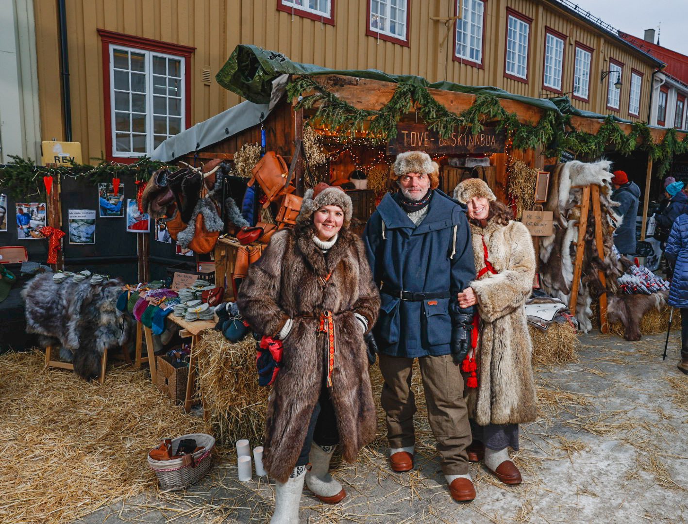 Årets utstiller Julemarked Røros 2022: Tove & Skinnbua. Foto: Kari Haugen