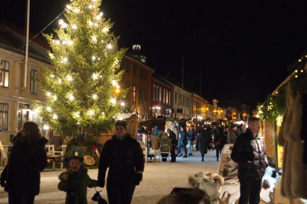 Ekstra bobilcamp under Julemarked Røros