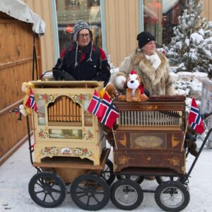 Fredag på Julemarked Røros. Foto: Svein Eggan