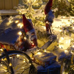 Fredag på Julemarked Røros. Foto: Svein Eggan