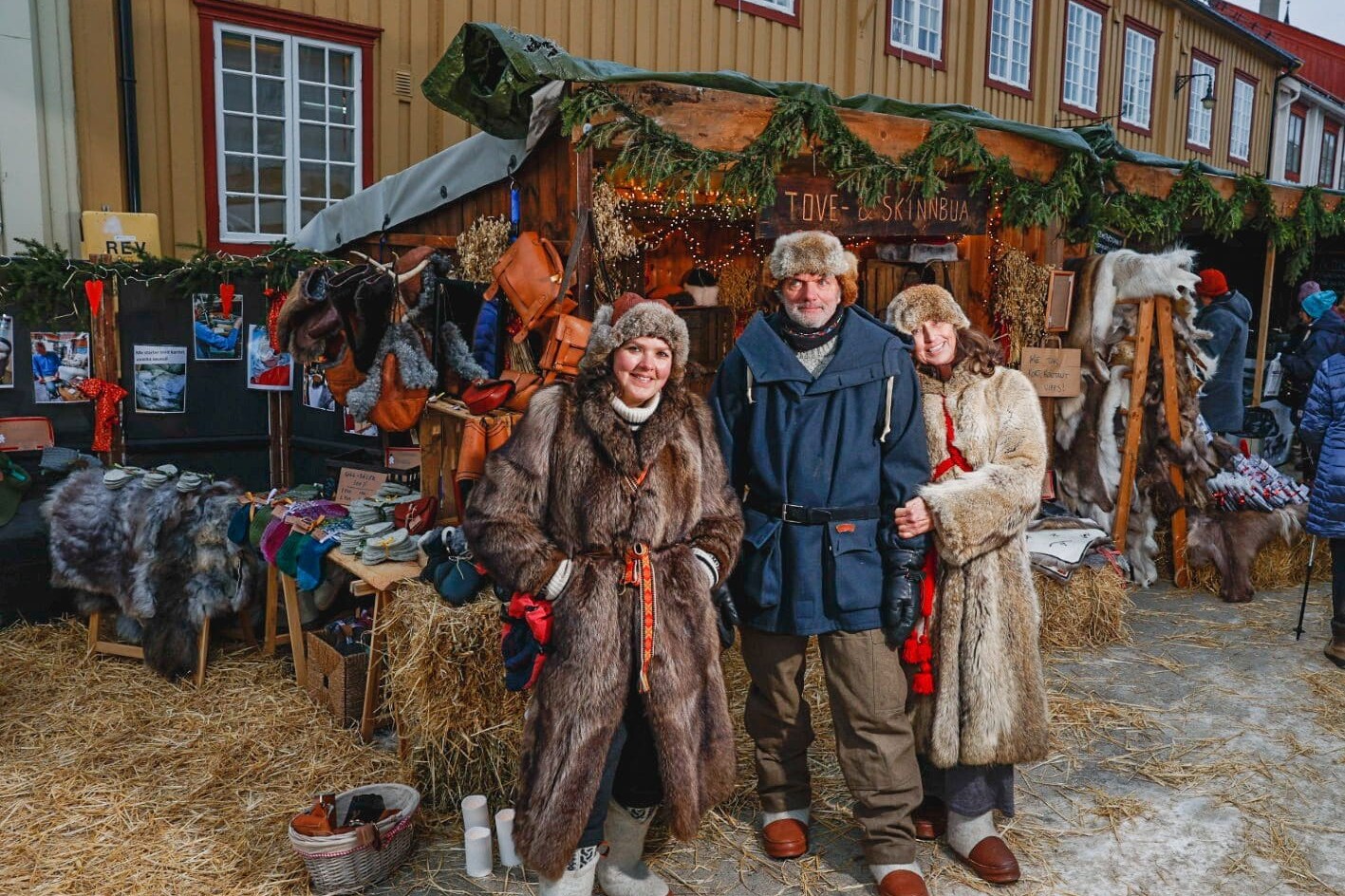 Årets utstiller Julemarked Røros 2022: Tove & Skinnbua. Foto: Kari Haugen