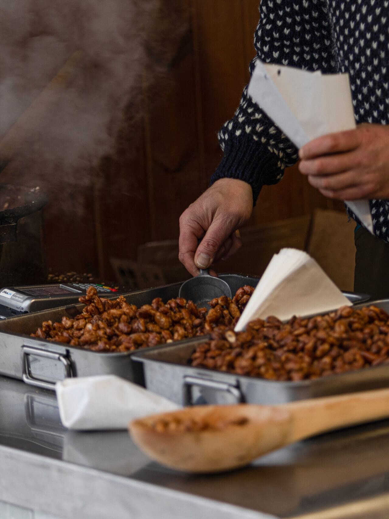 Brente mandler. Foto: Øyeblikket foto