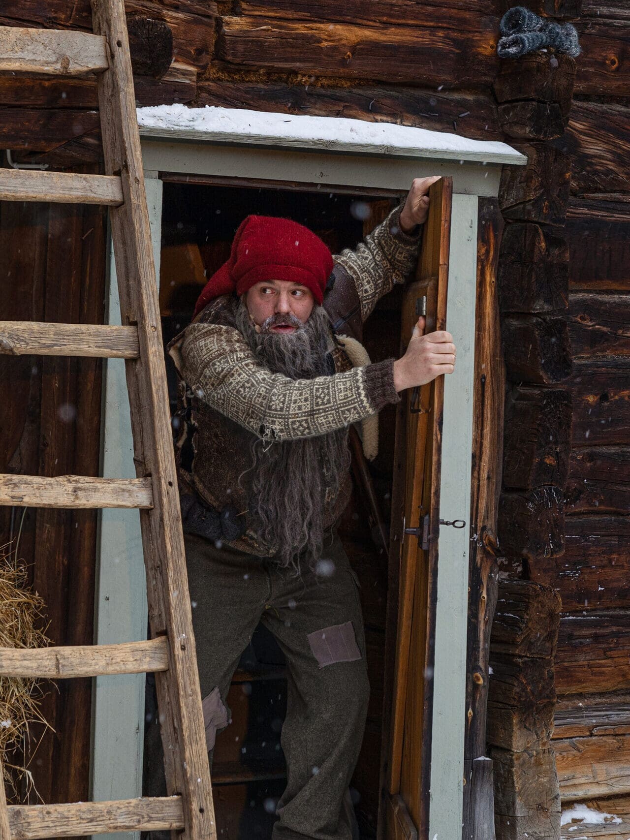 Nisseteater i en av Røros’ eldste gårder. Foto: Øyeblikket foto